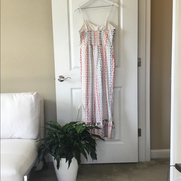 Red Carter Bailey Eyelet Jumpsuit - Picture 4 of 6